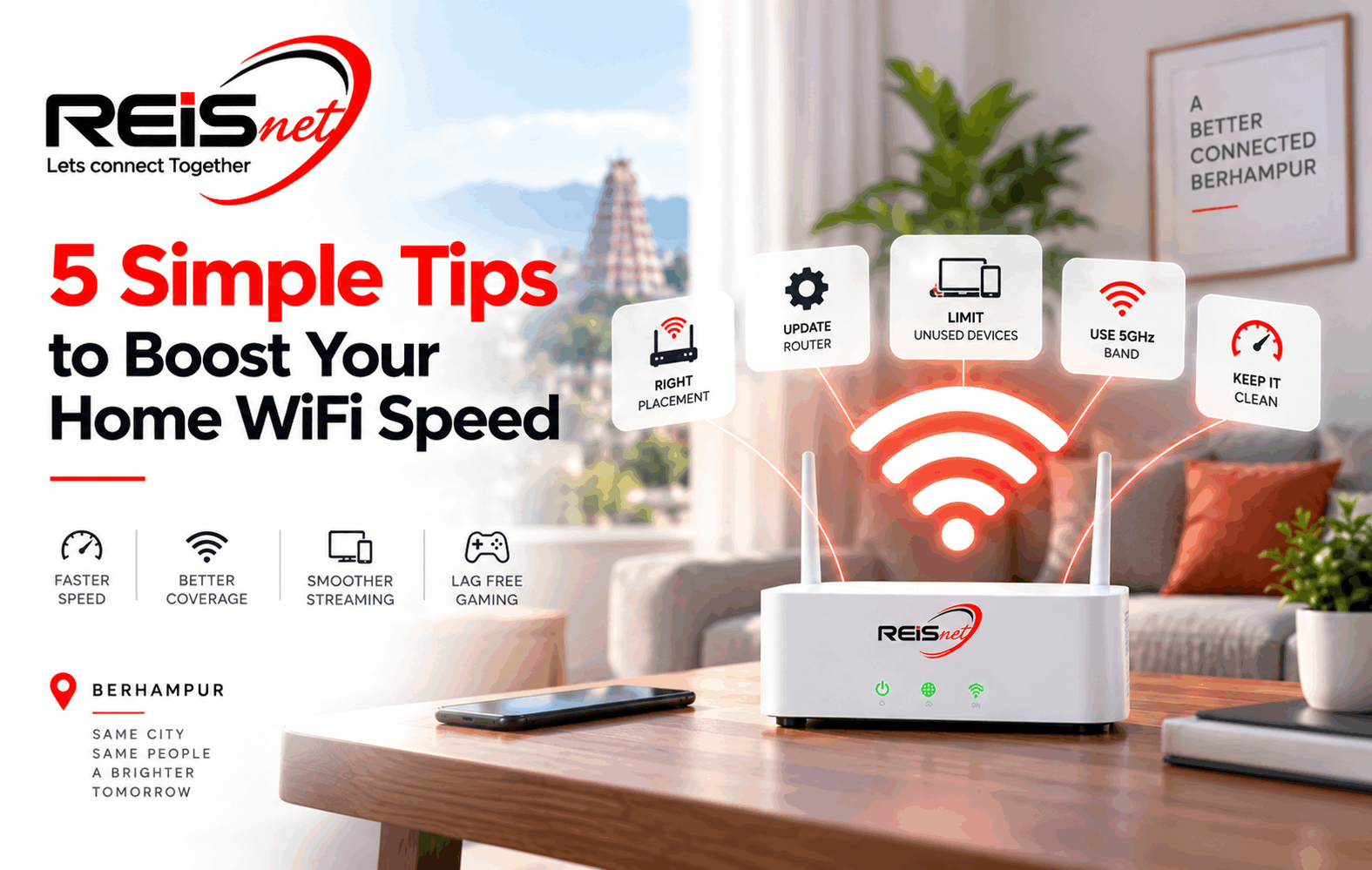 5 Simple Tips to Boost Your Home WiFi Speed