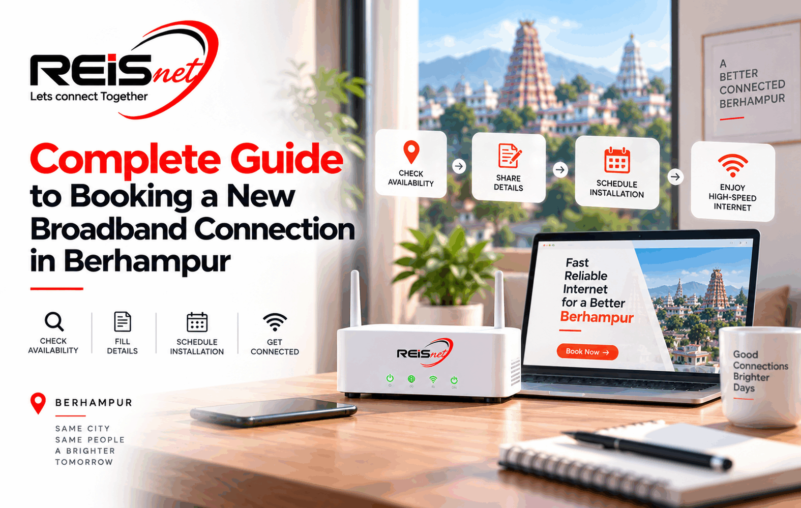 Complete Guide to Booking a New Broadband Connection in Berhampur