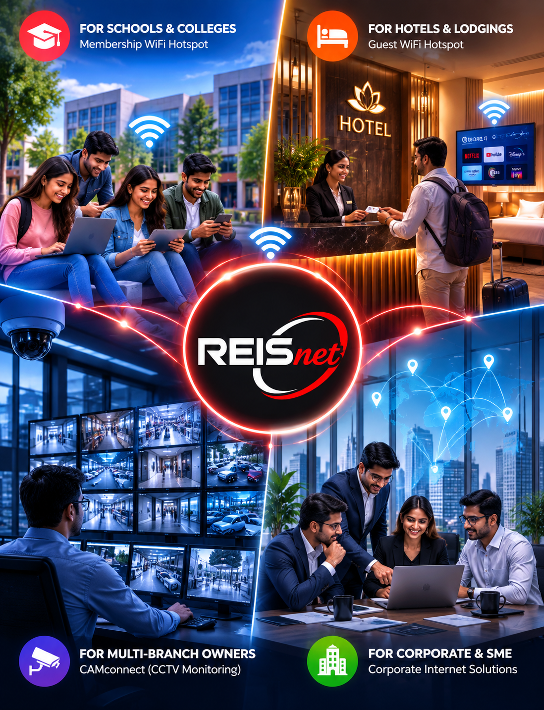 Get your custom Reisnet solution